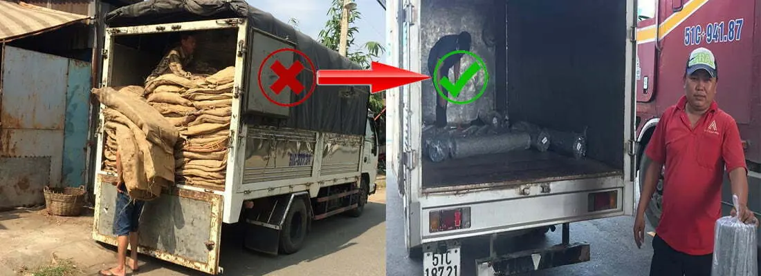 Chi phí vận chuyển thấp